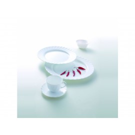 TALERZ OBIADOWY 27,3CM PŁASTKI TRIANON LUMINARC