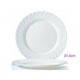 TALERZ OBIADOWY 27,3CM PŁASTKI TRIANON LUMINARC