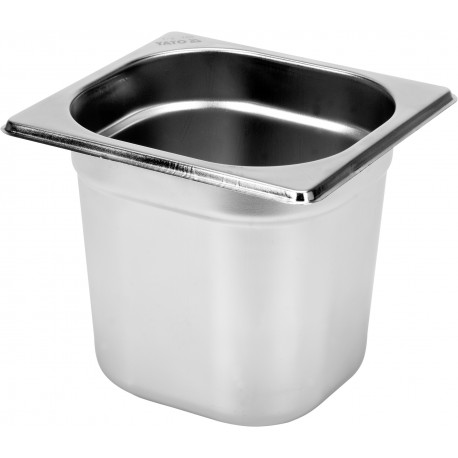 POJEMNIK GN ZE STALI NIERDZEWNEJ 176 X 162 MM 3,4 L