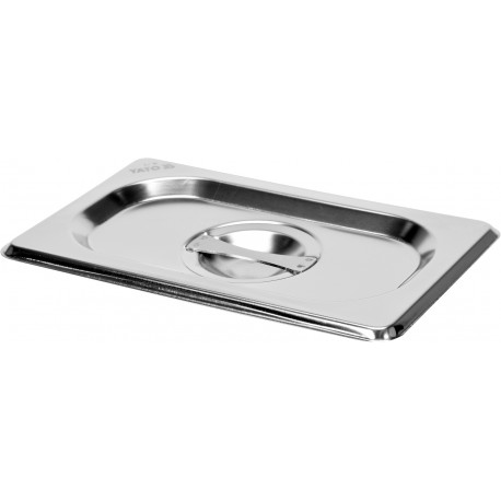 POKRYWA ZE STALI NIERDZEWNEJ DO POJEMNIKÓW GN 176 X 108 MM