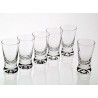 Kpl. 6 kieliszków do wódki X 25ml